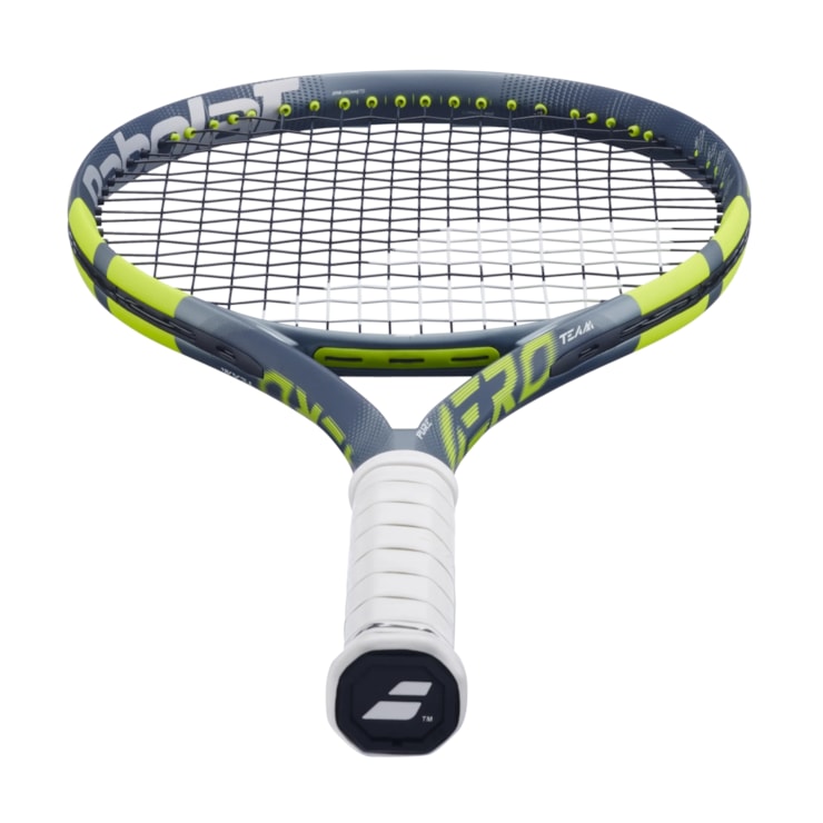 Raquete De Tênis Babolat Pure Aero Team Gen 9 Unissex - Cinza/Verde