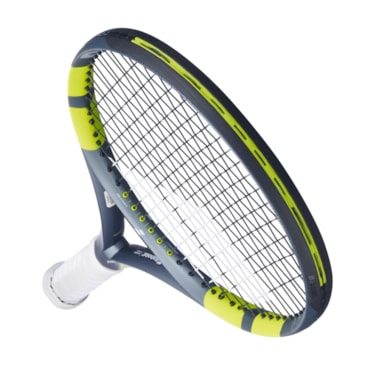 Raquete De Tênis Babolat Pure Aero Team Gen 9 Unissex - Cinza/Verde