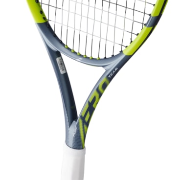 Raquete De Tênis Babolat Pure Aero Team Gen 9 Unissex - Cinza/Verde