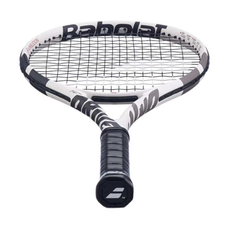 Raquete De Tênis Babolat Pure Drive Wimbledon 2026 Unissex - Branca/Preta