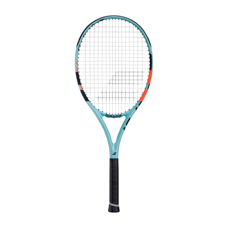 Raquete De Tênis Babolat Rival 102 Strung No Cover Unissex - Azul/Laranja