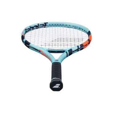 Raquete De Tênis Babolat Rival 102 Strung No Cover Unissex - Azul/Laranja