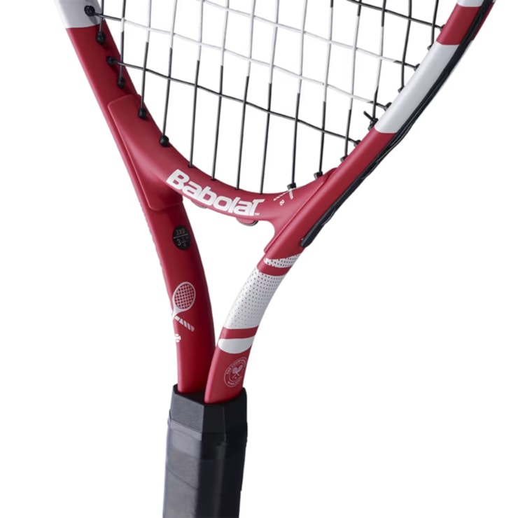Raquete De Tênis Babolat Wimbledon 23 2026 Infantil - Vermelha/Branca