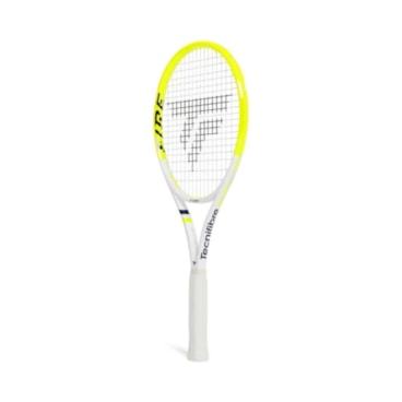 Raquete De Tênis Tecnifibre Fire 285 Unissex - Branca/Amarela