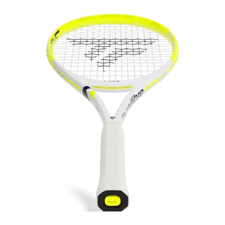 Raquete De Tênis Tecnifibre Fire 285 Unissex - Branca/Amarela