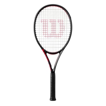 Raquete De Tênis Wilson Clash 100 V3 Unissex - Preta