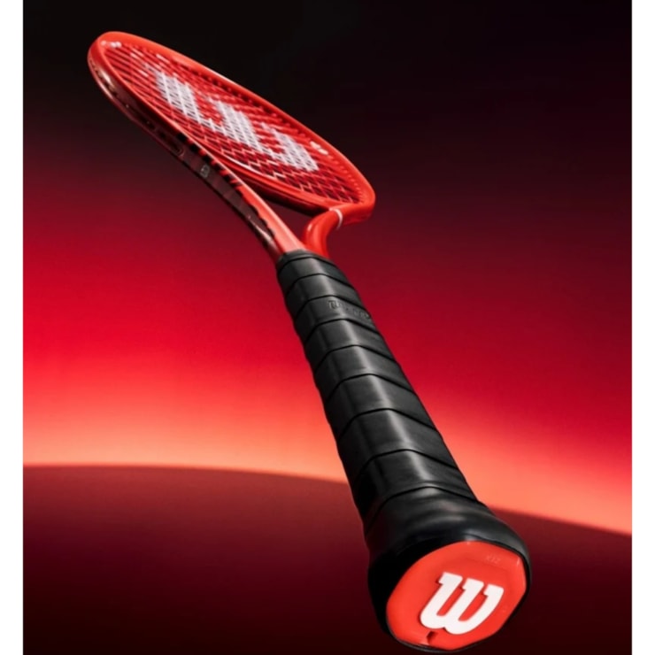 Raquete De Tênis Wilson Defyer Cpt 100 V1 Unissex - Vermelha