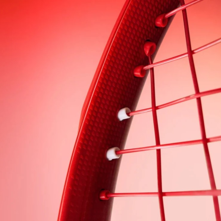 Raquete De Tênis Wilson Defyer Redline 98 Pro V1 Unissex - Vermelha