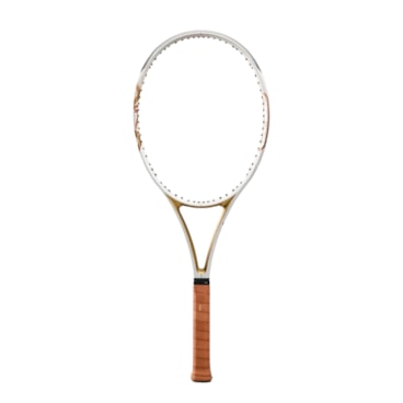 Raquete De Tênis Wilson Rf 01 Pro Hall Of Fame Unissex - Branca