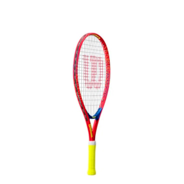 Raquete De Tênis Wilson Us Open Jr 23 Infantil - Vermelha/Amarela