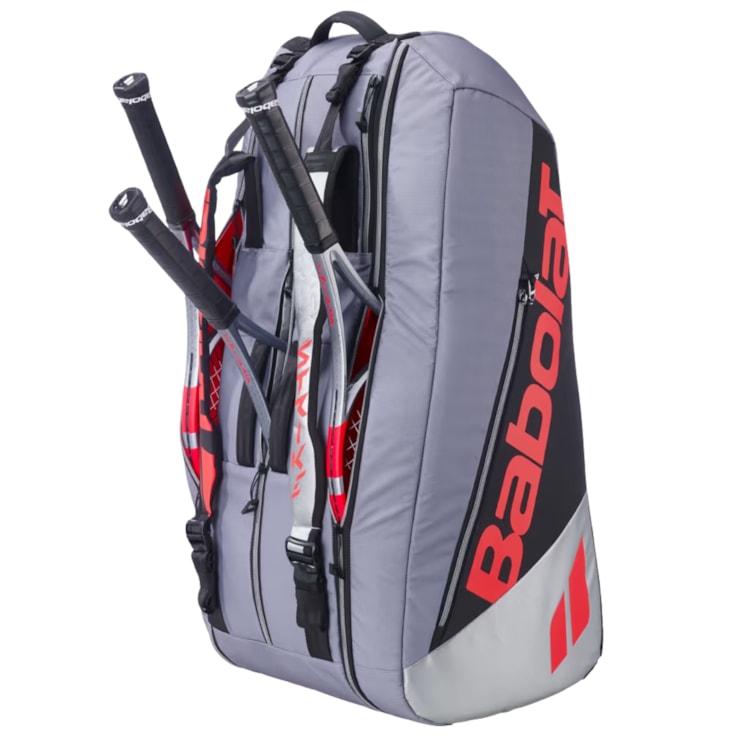 Raqueteira Babolat Pure Strike RH9 - Cinza/Laranja