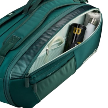 Raqueteira Wilson Blade V10 15 Packs Unissex - Verde