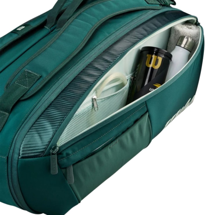 Raqueteira Wilson Blade V10 15 Packs Unissex - Verde