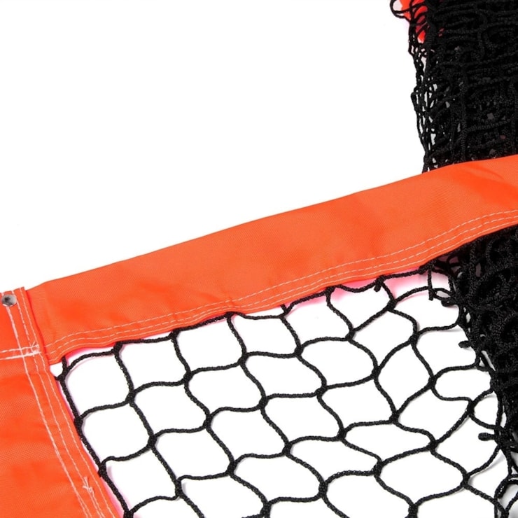 Rede De Beach Tennis Shark Unissex - Preto/Laranja
