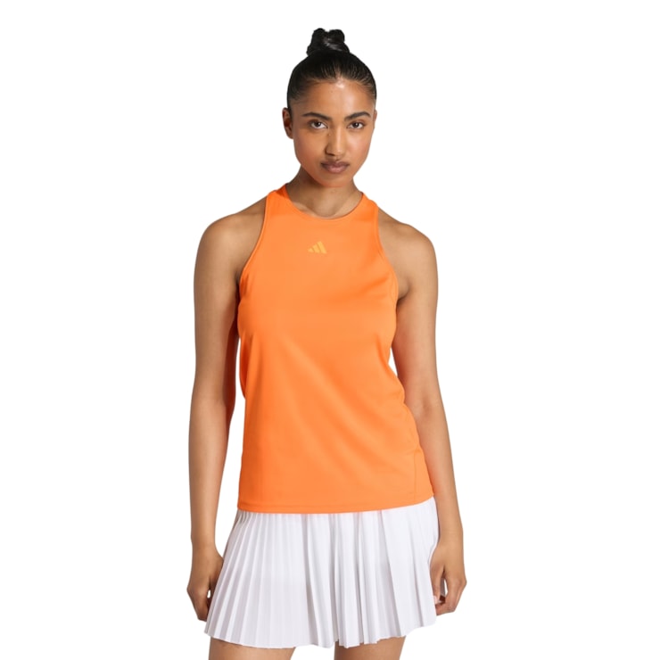 Regata Adidas Club Tennis Feminina - Laranja