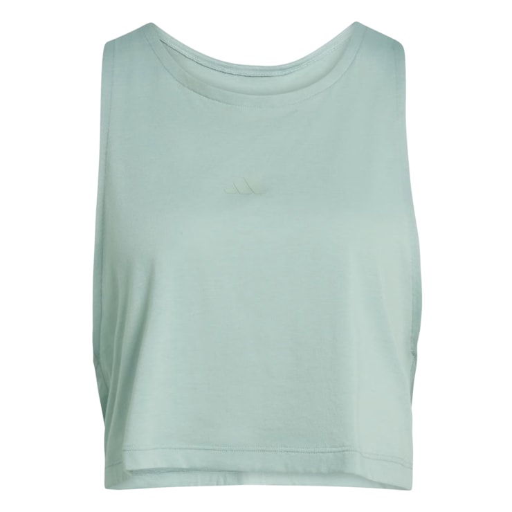 Regata Adidas Cropped Motion Essentials Yoga Feminina - Verde