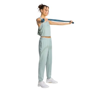 Regata Adidas Cropped Motion Essentials Yoga Feminina - Verde