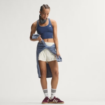 Regata Adidas Esportiva Adidas Originals Feminina - Azul