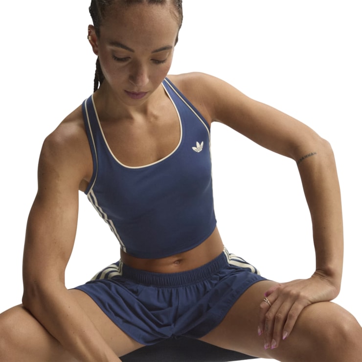 Regata Adidas Esportiva Adidas Originals Feminina - Azul