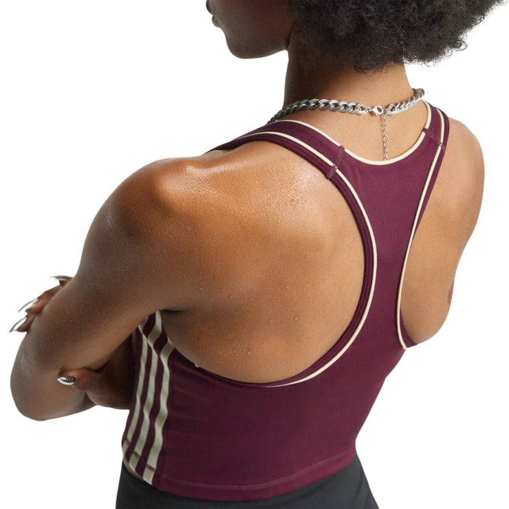 Regata Adidas Esportiva Adidas Originals Feminina - Bordô