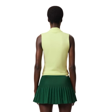 Regata Lacoste Malha Dublada Roland-Garros Feminina - Verde