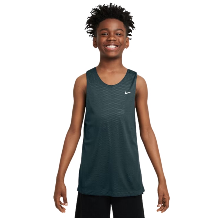 Regata Nike Dri-Fit Dupla Face Infantil - Verde