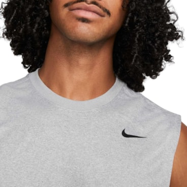 Regata Nike Dri-Fit Legend Masculina - Cinza