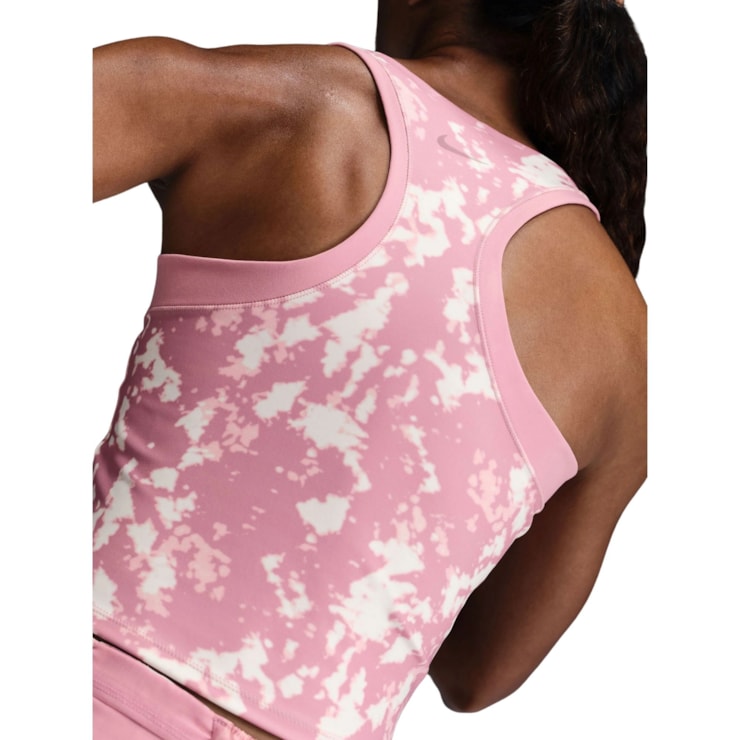 Regata Nike One Fitted Dri-Fit Feminina - Rosa