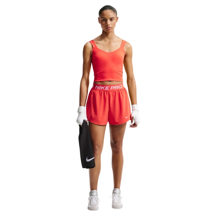 Regata Nike Pro Sculpt Feminina - Vermelho