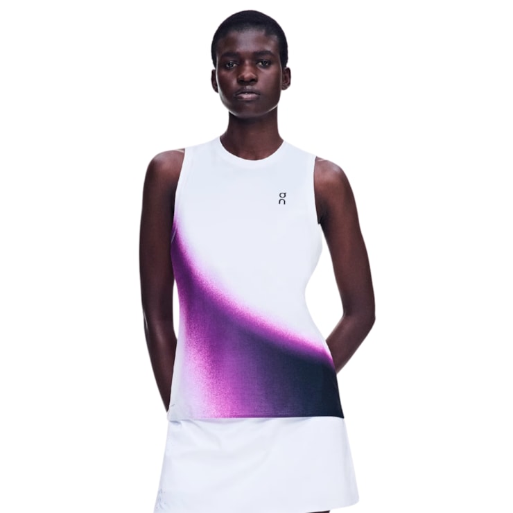 Regata On Court Tank Swing I Feminina - Branca/Roxa