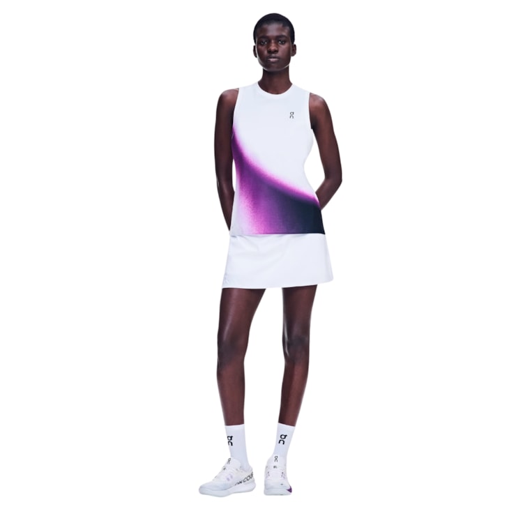 Regata On Court Tank Swing I Feminina - Branca/Roxa