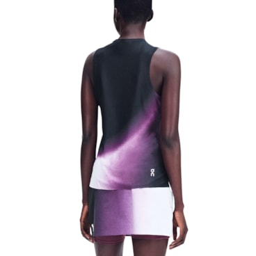 Regata On Court Tank Swing I Feminina - Preta/Roxa