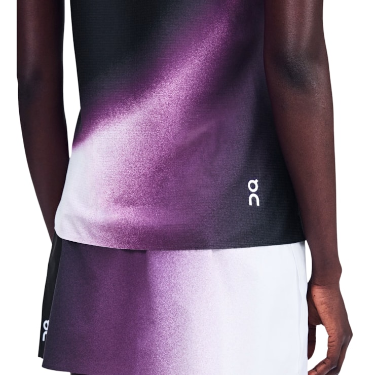 Regata On Court Tank Swing I Feminina - Preta/Roxa