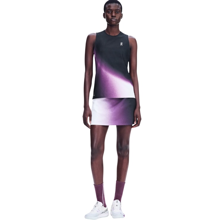 Regata On Court Tank Swing I Feminina - Preta/Roxa