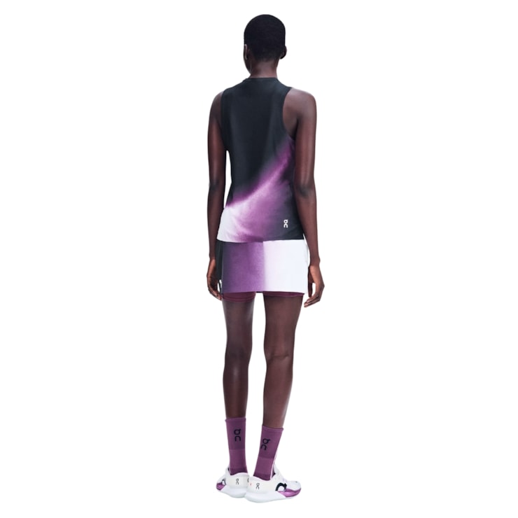 Regata On Court Tank Swing I Feminina - Preta/Roxa