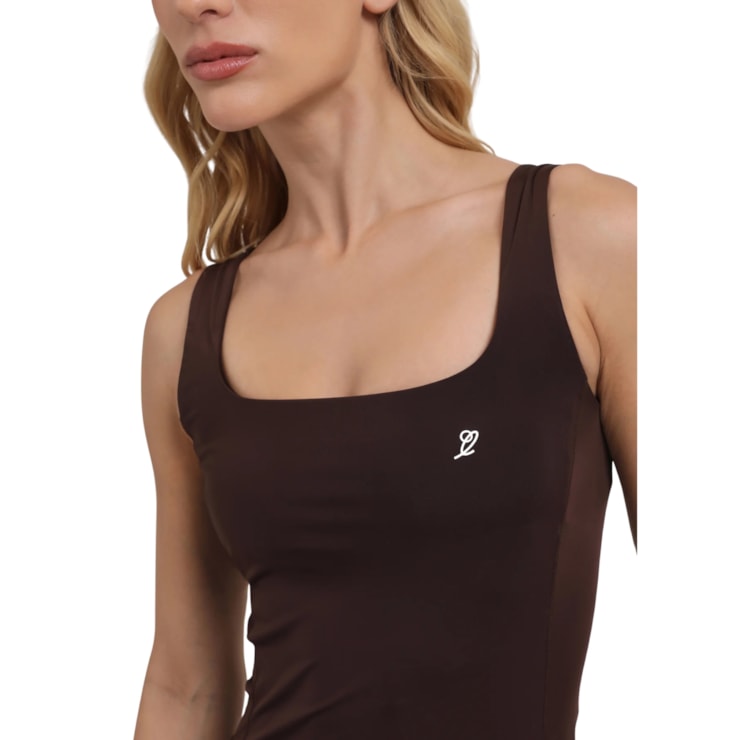 Regata Slyce On Season Ls Feminina - Marrom