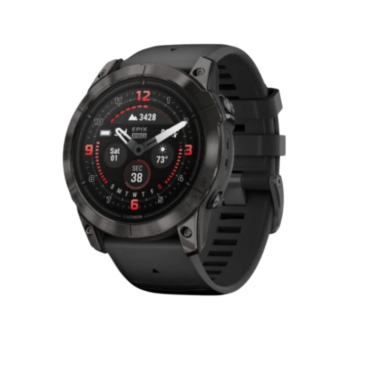 Relógio Monitor Cardíaco Garmin Epix Pro Gen 2 51mm - Unissex - Cinza/Preto