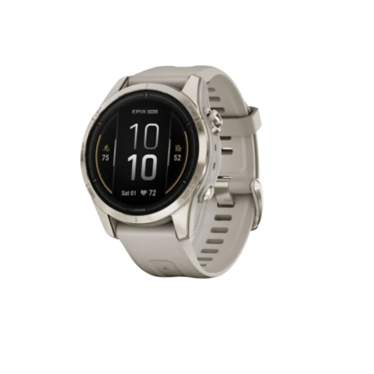 Relógio Monitor Cardíaco Garmin Epix Pro Gen G2 - Unissex - Dourado/Cinza