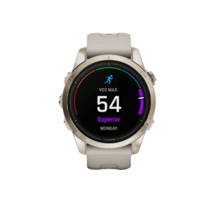 Relógio Monitor Cardíaco Garmin Epix Pro Gen G2 - Unissex - Dourado/Cinza