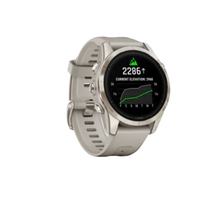 Relógio Monitor Cardíaco Garmin Epix Pro Gen G2 - Unissex - Dourado/Cinza