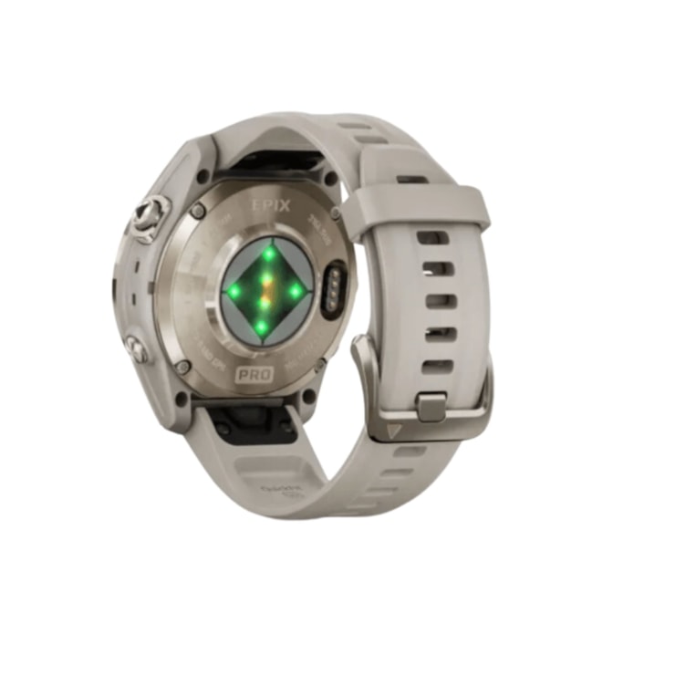 Relógio Monitor Cardíaco Garmin Epix Pro Gen G2 - Unissex - Dourado/Cinza