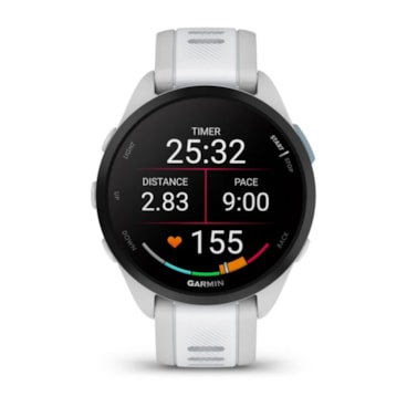 Relógio Monitor Cardíaco Garmin Forerunner 165 Music Unissex - Cinza