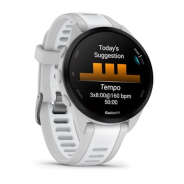 Relógio Monitor Cardíaco Garmin Forerunner 165 Music Unissex - Cinza