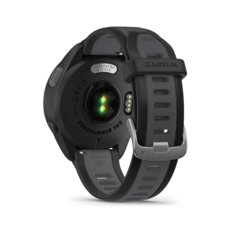Relógio Monitor Cardíaco Garmin Forerunner 165 Unissex - Preto/Cinza