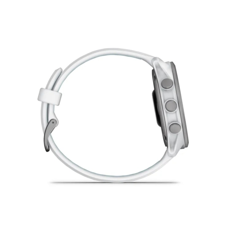 Relógio Monitor Cardíaco Garmin Forerunner 170 Music Unissex - Marfim/Azul