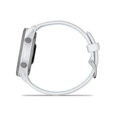 Relógio Monitor Cardíaco Garmin Forerunner 170 Music Unissex - Marfim/Azul