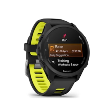 Relógio Monitor Cardíaco Garmin Forerunner 170 Music Unissex - Preto/Amarelo