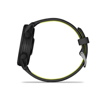 Relógio Monitor Cardíaco Garmin Forerunner 170 Music Unissex - Preto/Amarelo