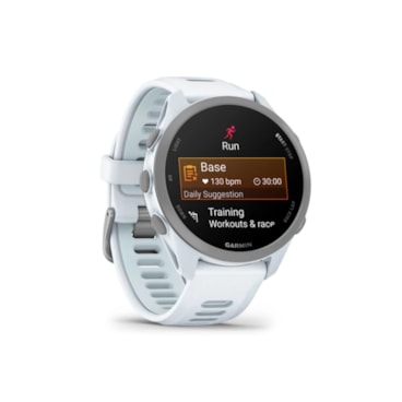 Relógio Monitor Cardíaco Garmin Forerunner 170 Unissex - Marfim/Azul