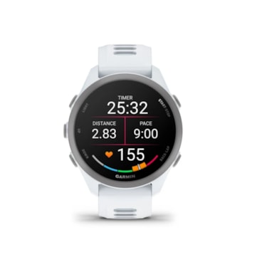 Relógio Monitor Cardíaco Garmin Forerunner 170 Unissex - Marfim/Azul